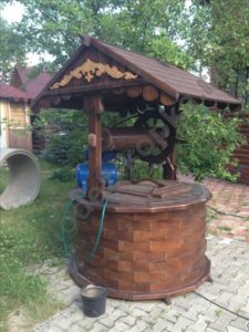 красивые колодцы фото