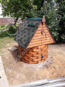 красивые колодцы фото цена под ключ