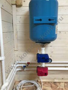 водопровод из колодца ноябрь 2019
