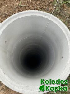 шахта колодца идеально ровная