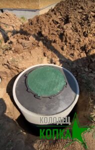 Крышки для септика из колец полимер